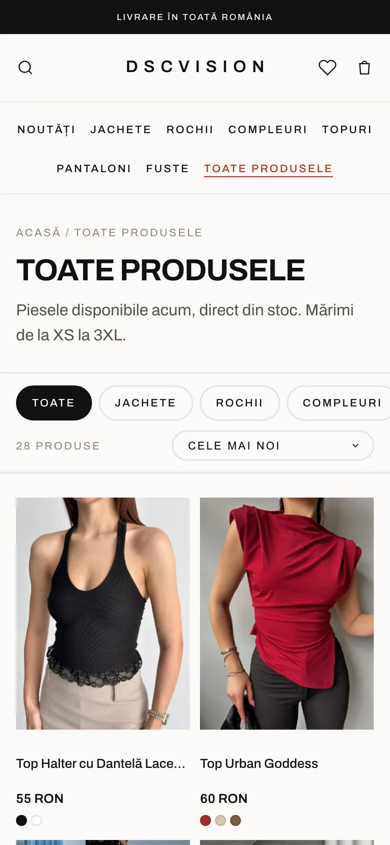 Catalog on mobile