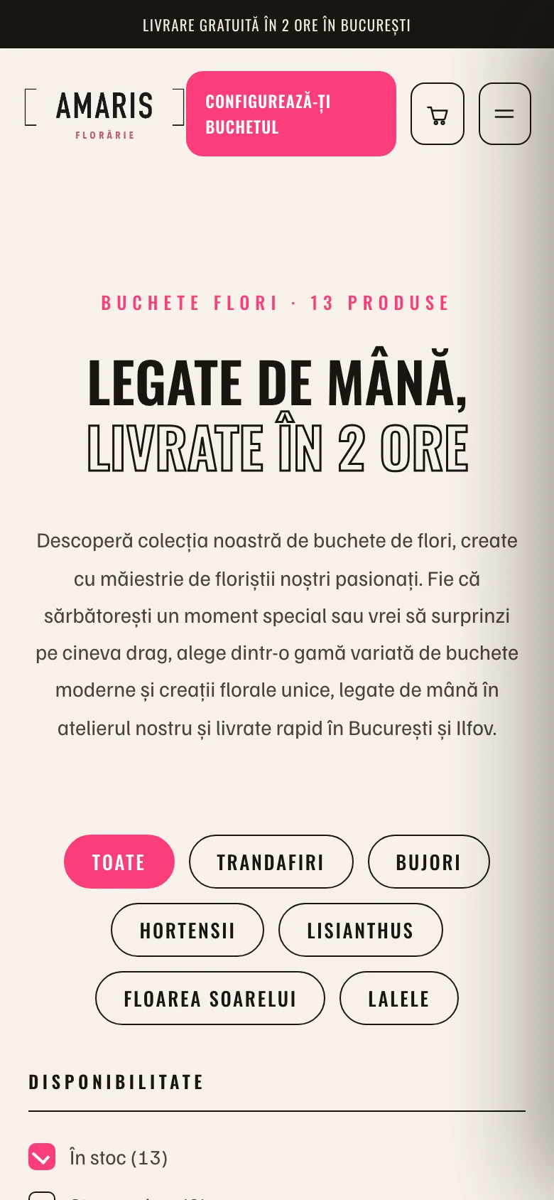 Catalog on mobile